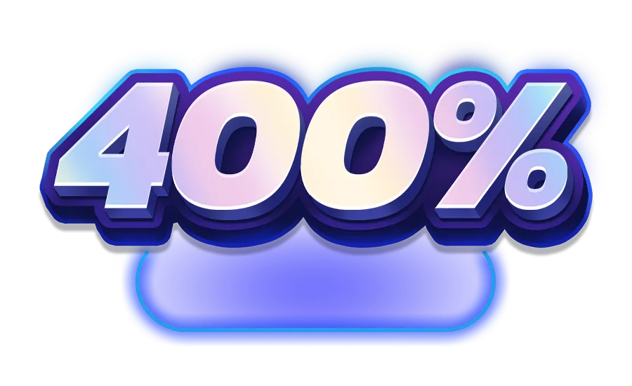 400% welcome package
